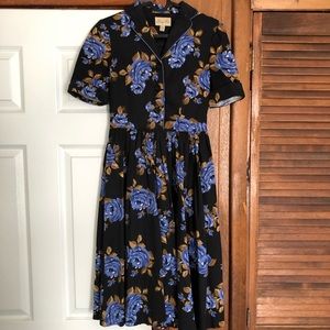 Lindy Bop Vintage Fit & Flare Dress